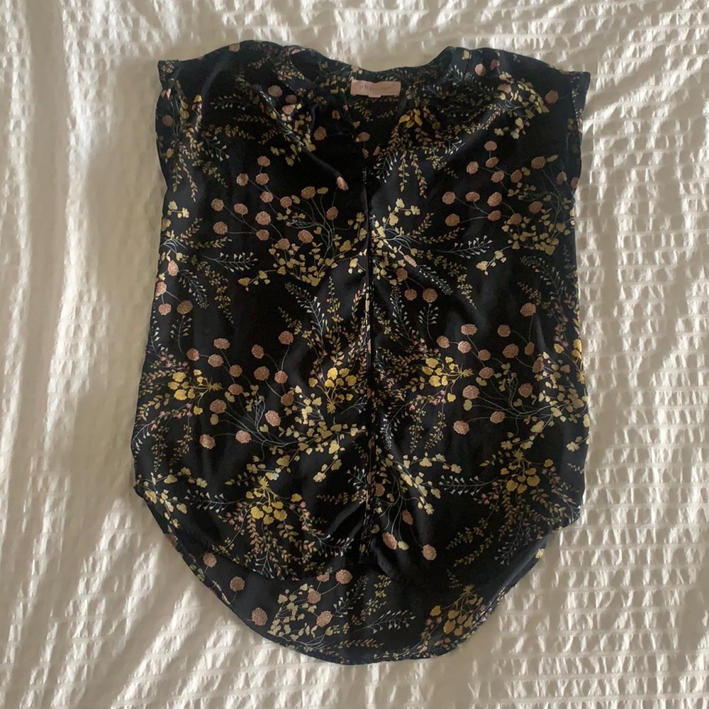 Philosophy Floral Blouse V-Neck